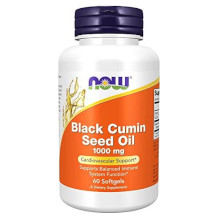 NOW gélule d'huile de cumin noir