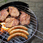 barbecue à colonne