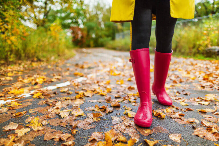 botte en caoutchouc pour femmes
