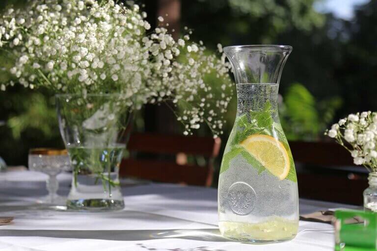 carafe d'eau
