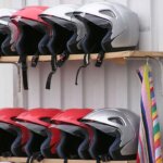 casque de moto jet