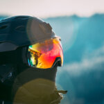 casque de ski avec visière