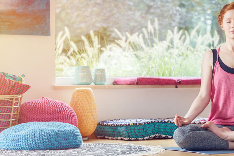 coussin de méditation