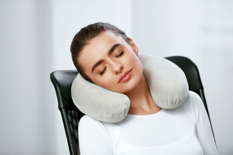 coussin de voyage