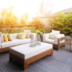 ensemble de mobilier de jardin