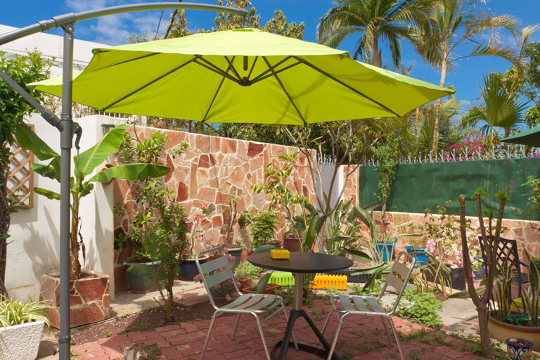 parasol déporté