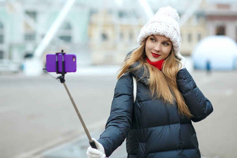 perche selfie