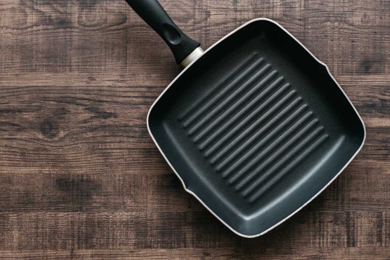 poêle à griller