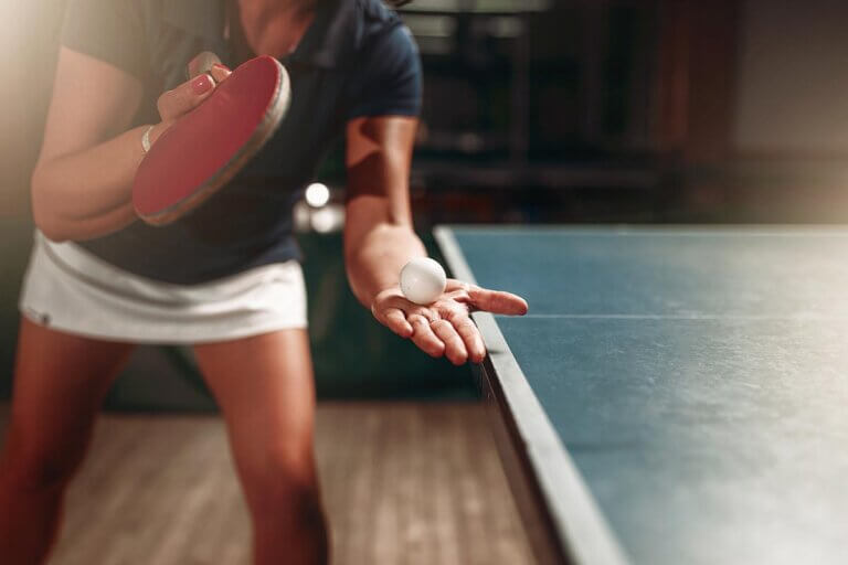 raquette de tennis de table