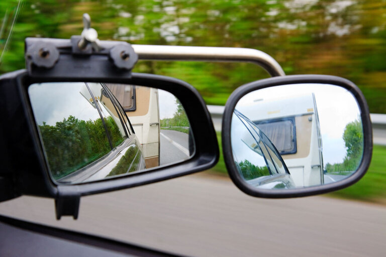 rétroviseur de caravane