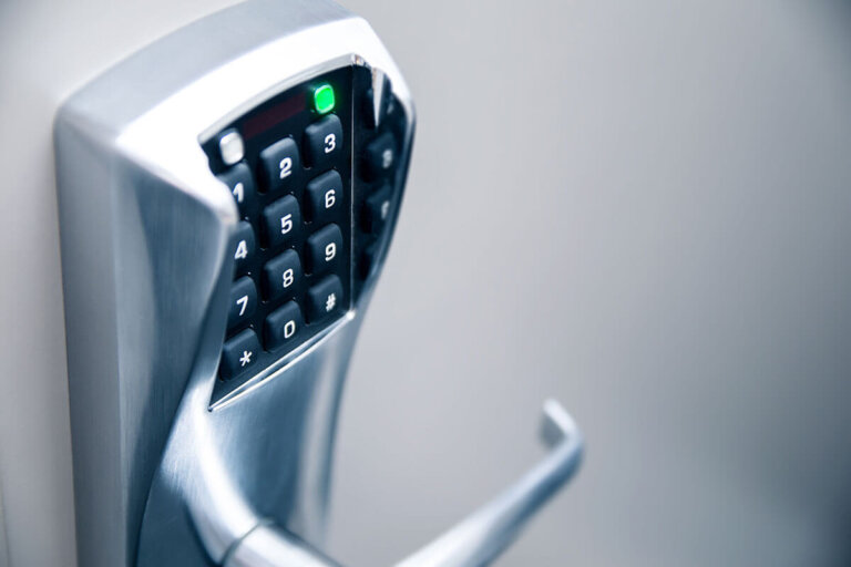 serrure de porte électronique