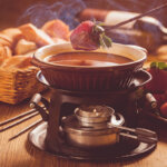 service à fondue au chocolat