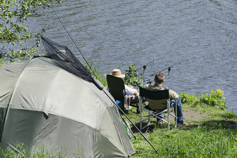 tente de pêche