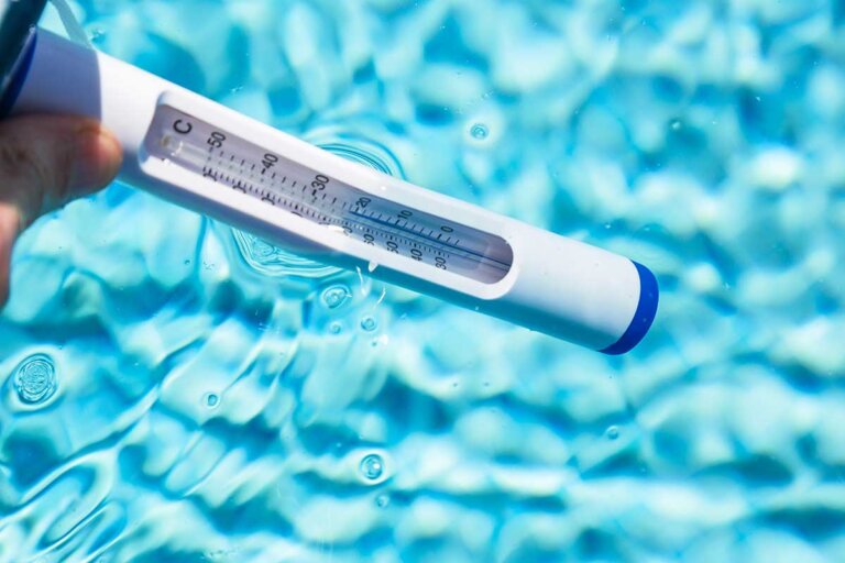 thermomètre de piscine