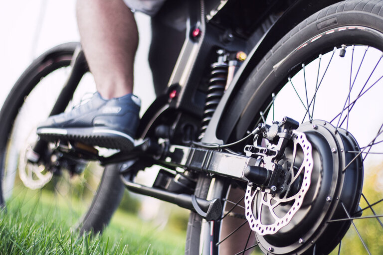 vélo électrique de trekking