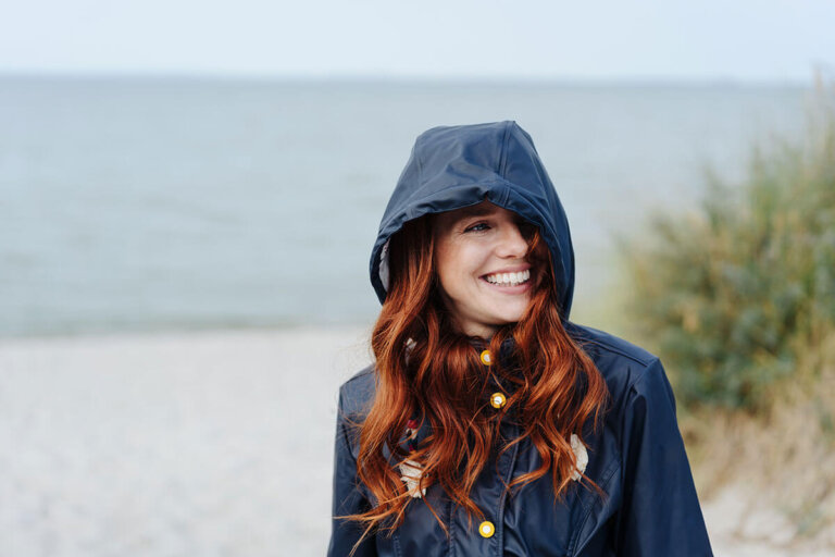 veste de pluie pour femmes